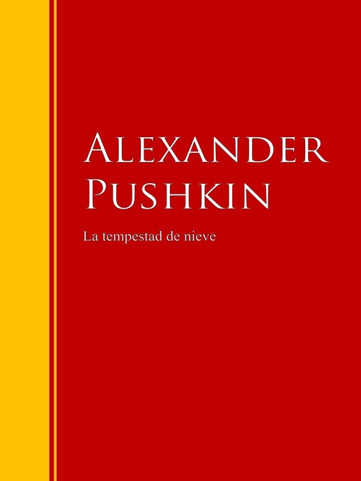 Title details for La tempestad de nieve by Alexander Pushkin - Available